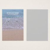 Beau écran d'oreille de plage (Devant & derrière)