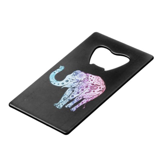 Beau éléphant tribal (Devant Angle)