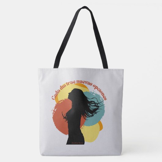 Beau espagnol dire Sac fourre-tout (Devant)