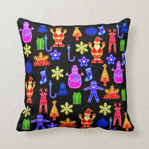 Beau et drôle coussin coloré de pain d'épice