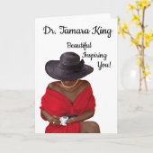 Beau et inspirant | Carte de voeux mélanée (Fleur jaune)