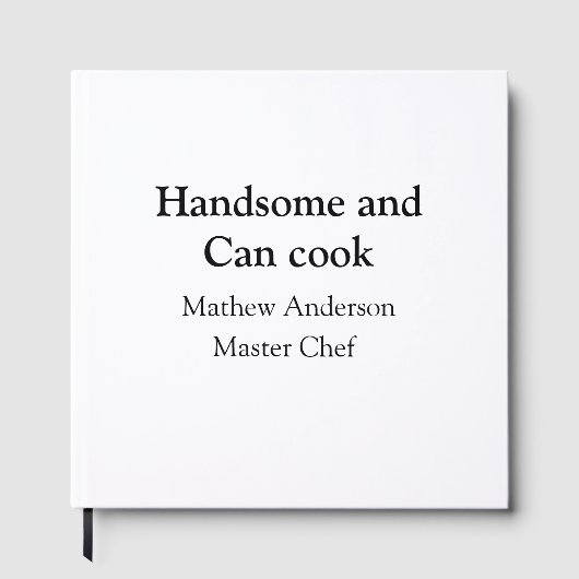 Beau et peut cuisiner ajouter nom master chef date (Recto)