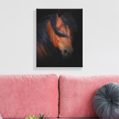 Beau et spectaculaire Cheval Art sur toile (Insitu(Salon))