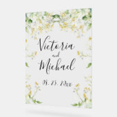 Beau Fleurs sauvages floraux Mariage couleur neutr (Angle)