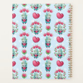 Beau Floral Mason Jar Hearts Motif (Dos)