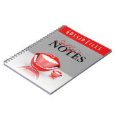 Beau Fun Big Mouth Gossip Files Spiral Carnet (Côté gauche)