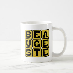 Beau Geste, Edele Gebaar Latijnse uitdrukking Koffiemok