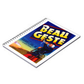 Beau Geste Label Notitieboek (Linkerzijde)