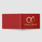 Beau Gold Foil Mariage Livre d'or (Complet)