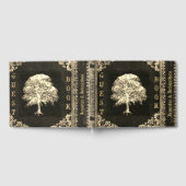 Beau Gold Vintage Look Livre d'invités (Complet)