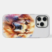 Beau Golden Retriever en aquarelle (Verso Horizontal)