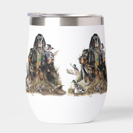 Beau Gordon Setter, Art (Droite)