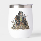 Beau Gordon Setter, Art (Gauche)