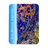 Beau Grand Canyon 3 X 4 Photo Magnet (Vertical)