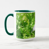 Beau grand héron bleu dans la mug sauvage (Gauche)