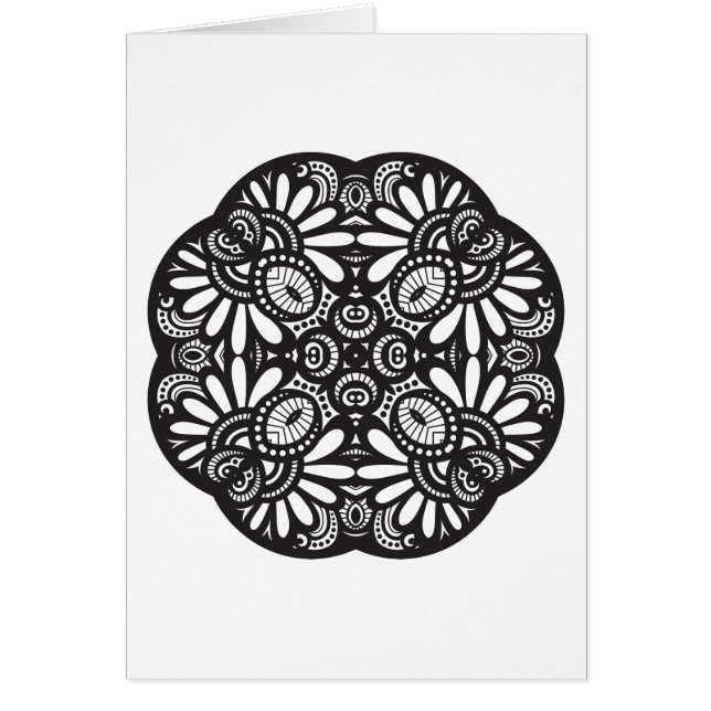 Beau griffonnage de carré noir de Deco (Devant)