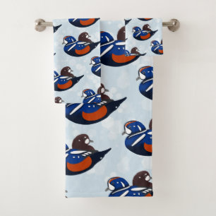 Beau Harlequin Canards Lovebirds