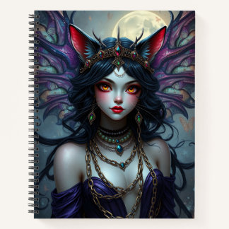 Beau Imaginaire Chat Fairy Art Carnet