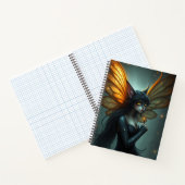 Beau Imaginaire Chat Fairy Art Carnet (Intérieur)