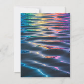 Beau Invitation Baptême. (Dos)