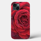 Beau iphone rose rouge 13 coque dur (Verso)