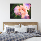Beau Iris sur toile (Insitu(Chambre))