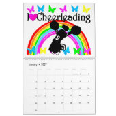 BEAU J'AIME LE CALENDRIER DE CHEERLEADERS (Jan 2027)