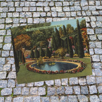Beau Jardin à Savannah GA Cartes postales