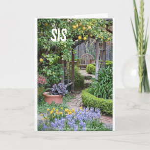 **BEAU JARDIN** POUR BELLE CARTE *SIS*