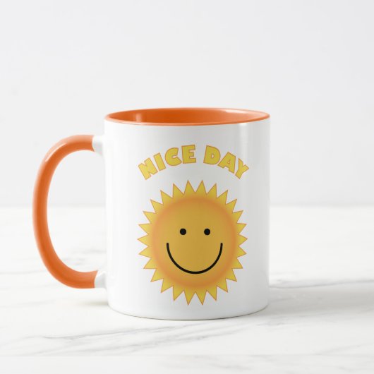 Beau jour - tasse de sourire de Sun (Gauche)