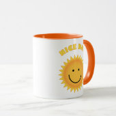 Beau jour - tasse de sourire de Sun (Devant droit)