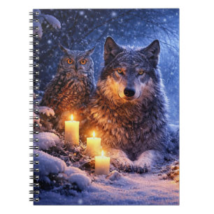 Beau Journal de la Chouette et du Loup Mystiques