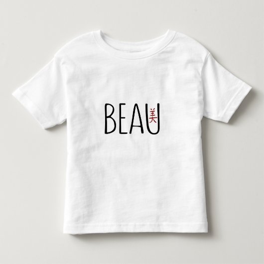 Beau Kinder Shirts (Voorkant)