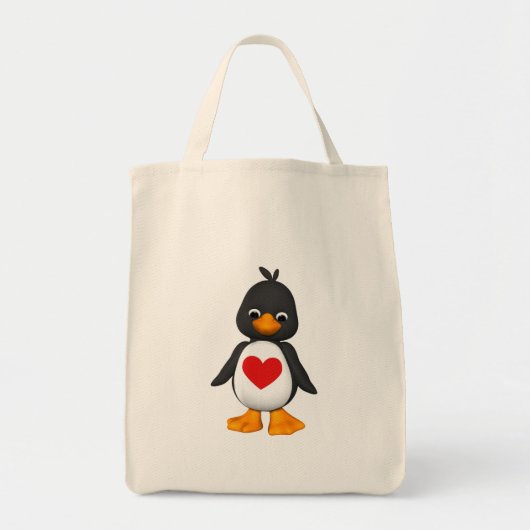 Beau le sac fourre-tout à pingouin (Devant)