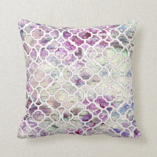 Beau lilas du coussin   de fleur de Florence