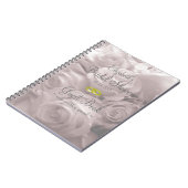 Beau livre d'invité romantique de Fête de la (Côté gauche)