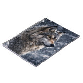 Beau Loup dans le Journal de Neige (Côté gauche)