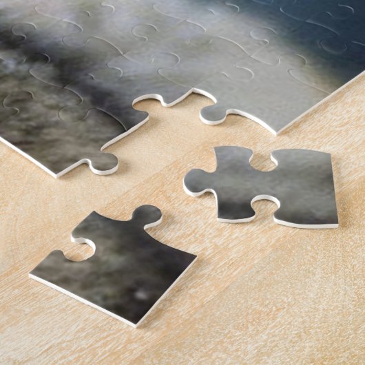 Beau loup en hiver, Jigsaw Puzzle (Côté)