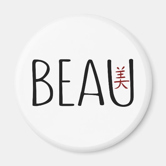 Beau Magneet (Voorkant)