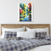 Beau marais toile d'été Mur Art (Insitu(Chambre))