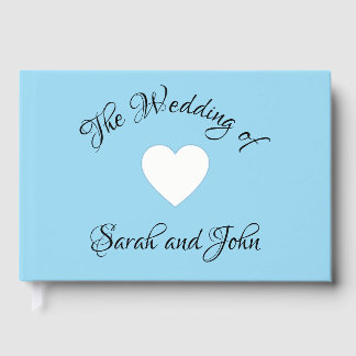 Beau mariage argent Foil Guestbook