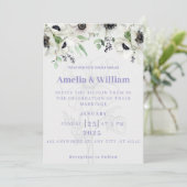 Beau Mariage de carte 2025 (Debout devant)