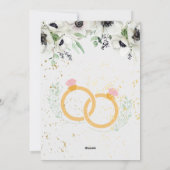 Beau Mariage de carte 2025 (Dos)