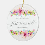 Beau Mariage marié| Ornement céramique (Gauche)