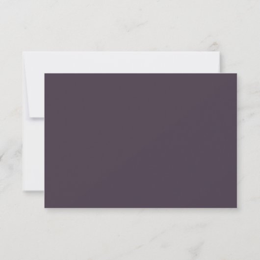 Beau Mariage noir violet Rsvp (Dos)