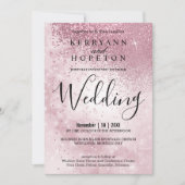 Beau Mariage rose - Invitation (Devant)