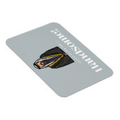 "Beau matin" Magnet de l'homme arabe (Côté Droit)