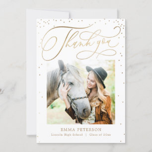 Beau Merci de graduation en COULEUR ÉDITABLE