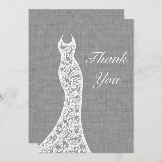 Beau Merci de lin (Devant / Derrière)