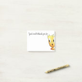 Beau "merci" des notes de post-it (Sur un bureau)